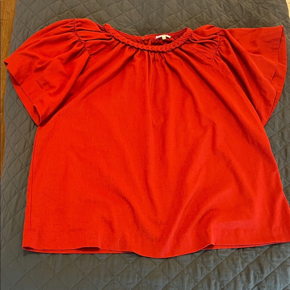 Chic Soul Red Blouse